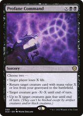 Comando Profano / Profane Command - Magic: The Gathering - MoxLand